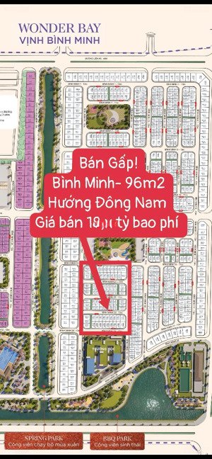 bán gấp liền kề đông nam 96m² khu bình minh vinhomes wonder city, xã tân hội, đan phượng