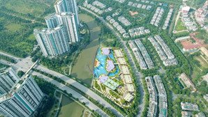 bán biệt thự mặt hồ aquabay - thiên nga - mimosa diện tích 500m2 4 tầng - view hồ thiên nga.