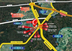 1,7 tỷ sở hữu ngay lô đất nền gần trường đại học , bệnh viện và chợ