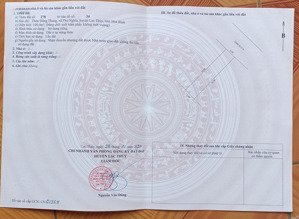 chính chủ bán 100m2 mặt ql21 tại lạc thủy hòa bình. giá chỉ 1 tỷ