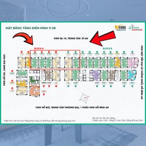 suất nội bộ giá gốc cđt căn 2 pn 52m2 2tỷ8 full vat tầng đẹp bcons city green diamond