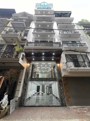 phố minh khai 68m x 6 tầng thang máy - mt 4,8m phân lô vỉa hè kinh doanh, 3 ô tô tránh.