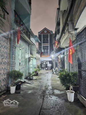 hẻm xe hơi lê đình thám - gò dầu - q.tân phú - 48m - 4x12m - 3 tầng - 4pn- 3wc - 6.5 tỷ tl