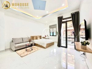 cho thuê căn hộ dịch vụ full nội thất, tách bếp, có ban công & máy giặt riêng