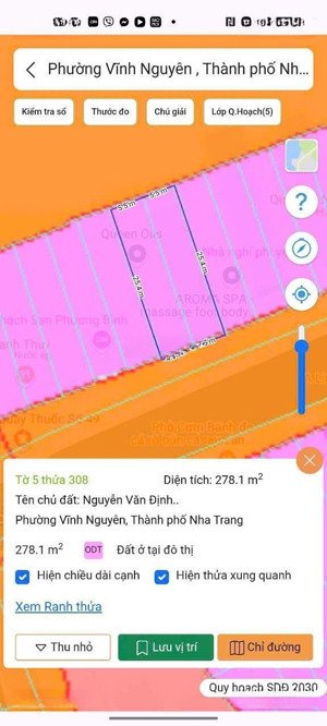 chỉ 50 tỷ sở hữu 278,1m2 ngang 11m. mặt đường hoàng diệu. gần biển trần phú nha trang. tặng nhà