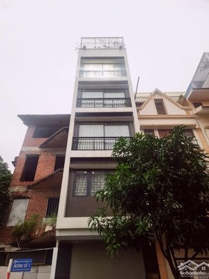 bán nhà khu đô thị tân mai hm. cạnh hồ điều hoà. 45m2. xây 7 tầng thang máy. ô tô tránh. 19tỷ490