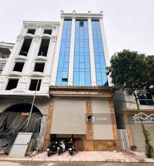 toà nhà phố nguỵ như kon tum - thanh xuân 100m2 8 tàng 1 hầm full kính 99tr/th