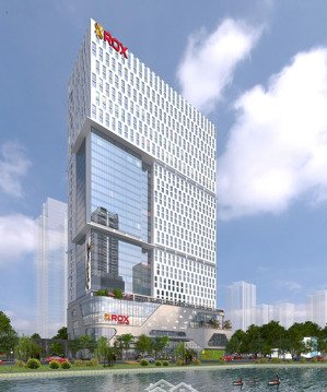 cho thuê gian hàng 2.000m² mới toanh tại rox tower 136 hồ tùng mậu