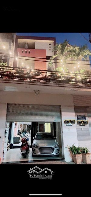 bán nhà 5.55x18m, 2 lầu, 4pn, hẻm 6m thông, trường chinh, tht, q12. 7ty8