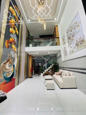 nhà mới đẹp 100% hẻm 6m hương lộ 2, 4x14m, 1trẹt lửng4 lầu có sân thượng, thiệt kế hiện đại 6.48 tỷ