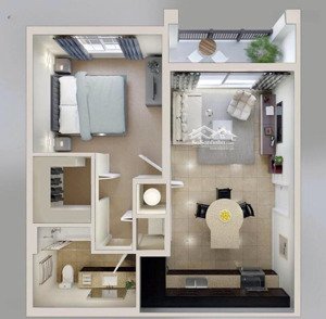 cần bán căn hộ 1pn+ spana hòa xuân. full giá và chính sách từ chủ đầu tư