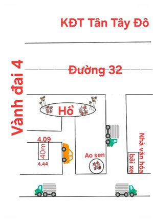 siêu phẩm đất đẹp vành đai 4, đức thượng cạnh hồ, giá 3.x tỷ