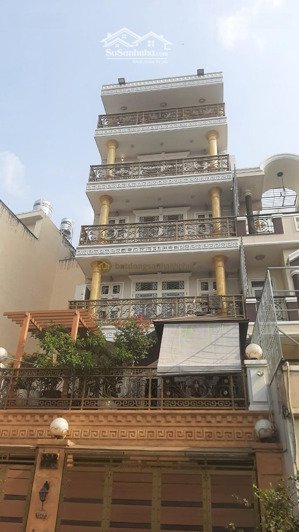 nhà 4 tầng mặt tiền hoàng hoa thám ngang 8m *24m ( 180m2) p.7 , q binh thạnh