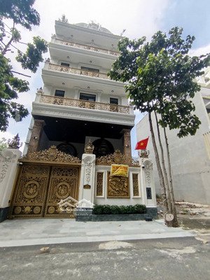 nhà 4 tầng mặt tiền hoàng hoa thám ngang 8m *24m ( 180m2) p.7 , q binh thạnh