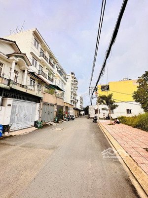 bán nhà 3 lầu mặt tiền đường thạnh xuân 23, đường nhựa 7m thông