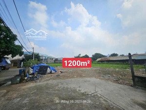 siêu lô đất 1.200m² thuận giao, giáp bình nhâm, hạ tầng hoàn thiện, giá mềm chỉ 10tr/m2