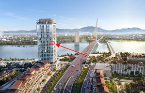 chính chủ bán căn góc 2 phòng ngủ tòa p2 - sun cosmo đà nẵng view biển + sông siêu đẹp, hàng hiếm