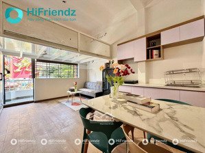 chính chủ khai trương duplex bancol tách bếp full nội thất cao cấp, 38m2, gần metro, hàng xanh
