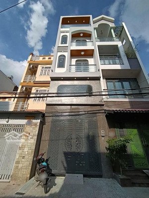 nhà bán đường hương lộ 2, ngã tư bốn xã, 4x15m, 5 tầng, đường 7m thông, tặng full nội thất.