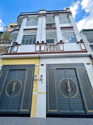 sát tiệm vàng mi hồng - bình thạnh - hẻm xe tải - nhà mới xây 4 tầng - 50m2 9,2 tỷ tl