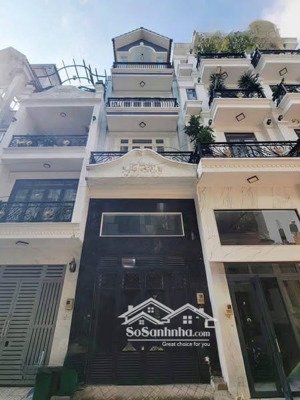 nhà đẹp hẻm xe hơi ngủ nhà 7m thoại ngọc hầu 4x20 5 tầng mới cách mt 30m giá 8.5 tỷ lh 