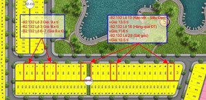 giỏ hàng b2.132 (180m2) đối diện đầm sen chỉ 5xtr/m2