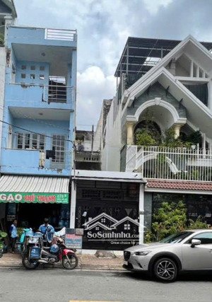 mặt tiền kinh doanh đường trần thủ độ, diện tích 65m2, kết cấu 1 trệt 1 lửng