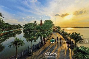 bán tòa vp 9 tầng mặt phố lạc long quân view mặt hồ tây, sẵn dòng tiền, dt 121m2, mt 10m