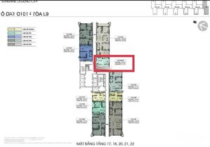bán căn l9-2203a 1pn 42m2 cực hiếm ở cc sunshine legend city, hưng yên chỉ với 2,35 tỷ