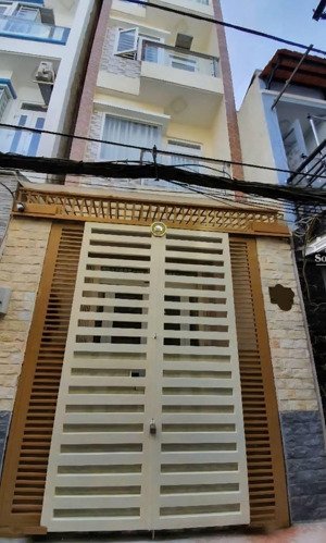 4 tầng btct - 5pn - 34m2 - khu c/x phú lâm a - quận 6 - sát hẻm xe hơi - giá 5 tỷ