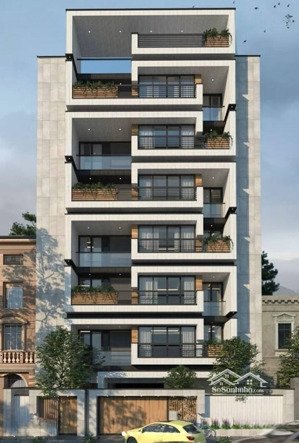 chdv (10 x 20). kết cấu 7 tầng - thu nhập ~200 triệu/tháng. ngay lâm văn bền