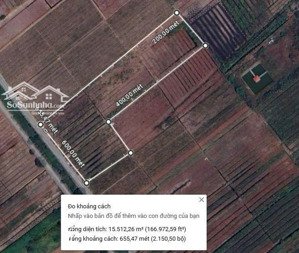 đất 1 ha 5500.m( 1 mẫu rưởi) đường vườn thơm xã bình lợi huyện bình chánh.