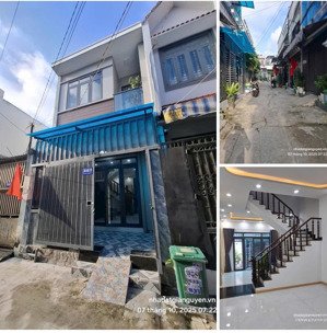 bán nhà riêng 2pn, 2wc, 55m2 tại thạnh xuân 24, quận 12, hcm giá 4,35 tỷ đường thông