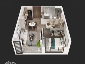 hàng hiếm, 1pn+ view trực diện sông hàn giá full nội thất chỉ 48tr/m2