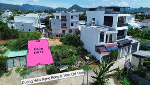 a637. bán lô đất 2 mặt tiền trước sau vĩnh hiệp - 3 tỷ 100