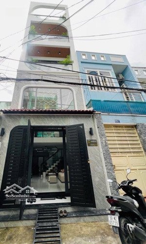 hẻm vip 688 hương lộ 2 thông - ngay 4 xã - ko lộ giới - 5 tầng siu đẹp - 54m2 - hẻm xe hơi