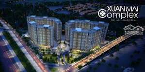 bán căn hộ cc xuân mai complex, tố hữu, 62,6m2, 2pn + 2wc full đồ đẹp
