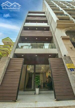 Bán tòa căn hộ 8 tầng phố Láng Hạ, 2 mặt ngõ ô tô, doanh thu 150tr/tháng, DT 99m2, MT 5m