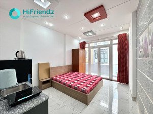 khai trương studio mới xây full nội thất ban công lớn sát cầu chữ y - đa dạng các loại phòng