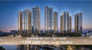 booking 2pn 74m2 5,9 tỷ tại sunshine sky city ngay 