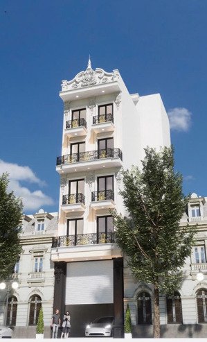 nhà đẹp long biên - 15 tỷ, 50m2, 4pn + 4wc + 6 tầng, mặt tiền 5m, ngõ 10m