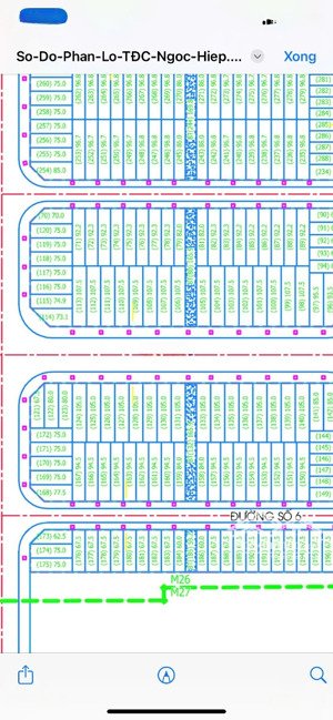 bán đất tái định cư ngọc hiệp nha trang đường 20m diện tích 105m2 giá 5,4 tỷ
