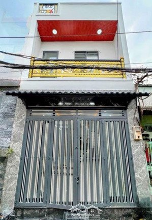 nhà mới 1 trệt 1 lầu(4.5x10) đường số 3, bhh bình tân, hẻm thông, gần chợ bình long, aeon tân phú