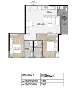 căn hộ góc elysian 77,27m2 2pn 2wc giá 4,9 tỷ (102%), thanh toán 30% nhận nhà, lịch giãn đến 2028