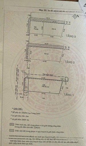 siêu phẩm dành cho các nhà đầu tư - góc 2 mt đường lạc long quân - tân bình - ngang 6m3 nở hậu 6m54