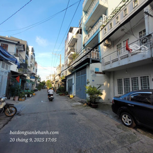 nhà hẻm xe tải nguyễn hữu tiến, p. tây thạnh, q. tân phú 4 17m.1 lầu + sân thượng. giá 7 tỷ