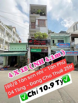 hot!siu phẩm 04 tầng ngay tân sơn nhì ,mua bán kinh doanh sầm uất- tân sơn nhì.