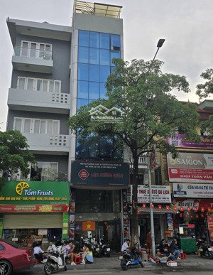 cho thuê nhà phố trần thái tông , diện tích lớn 90m2x9 tầng, mt 5,5m, kinh doanh mọi mô hình, 140tr