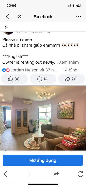 cho thuê căn hộ chính chủ khu cipucha