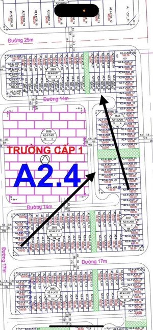 bán liền kề a2.4 lk8 diện tích 100m mặt tiền 5m nhìn trường học giá nhỉnh 11ty